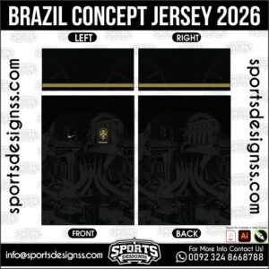 BRAZIL CONCEPT JERSEY 2026. BRAZIL CONCEPT JERSEY 2026, BRAZIL CONCEPT JERSEY 2026.BRAZIL CONCEPT JERSEY 2026, BRAZIL CONCEPT JERSEY 2026, BRAZIL CONCEPT JERSEY 2026 SHIRT VECTOR, NEW BRAZIL CONCEPT JERSEY 2026. Sublimation Football Shirt Pattern, Soccer JERSEY Printing Files, Football Shirt Ai Files, Football Shirt Vector, Football Kit Vector, Sublimation Soccer JERSEY Printing Files,