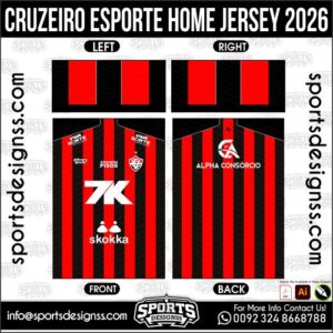 Download CRUZEIRO ESPORTE HOME JERSEY 2026. Premium sublimation football shirt design, editable AI file for custom soccer kits and printing. Professional CRUZEIRO ESPORTE HOME JERSEY 2026. This high-quality vector file is идеально suited for sublimation printing, custom football kits, and sportswear brands. Fully editable and ready for production.