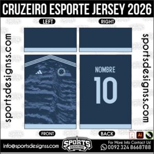 Download CRUZEIRO ESPORTE JERSEY 2026. Premium sublimation football shirt design, editable AI file for custom soccer kits and printing. Professional CRUZEIRO ESPORTE JERSEY 2026. This high-quality vector file is ΠΈΠ΄Π΅Π°Π»ΡΠ½ΠΎ suited for sublimation printing, custom football kits, and sportswear brands. Fully editable and ready for production.