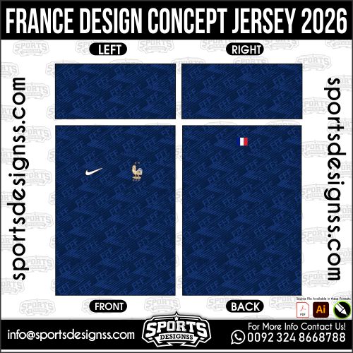 FRANCE DESIGN CONCEPT JERSEY 2026. FRANCE DESIGN CONCEPT JERSEY 2026, FRANCE DESIGN CONCEPT JERSEY 2026.FRANCE DESIGN CONCEPT JERSEY 2026, FRANCE DESIGN CONCEPT JERSEY 2026, FRANCE DESIGN CONCEPT JERSEY 2026 SHIRT VECTOR, NEW FRANCE DESIGN CONCEPT JERSEY 2026. Sublimation Football Shirt Pattern, Soccer JERSEY Printing Files, Football Shirt Ai Files, Football Shirt Vector, Football Kit Vector, Sublimation Soccer JERSEY Printing Files,