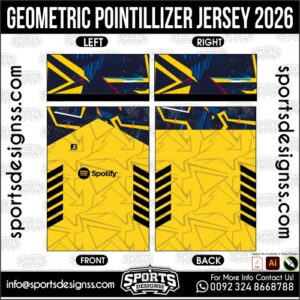 Download GEOMETRIC POINTILLIZER JERSEY 2026. Premium sublimation football shirt design, editable AI file for custom soccer kits and printing. Professional GEOMETRIC POINTILLIZER JERSEY 2026. This high-quality vector file is идеально suited for sublimation printing, custom football kits, and sportswear brands. Fully editable and ready for production.