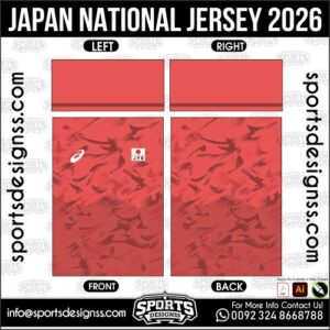 Download JAPAN NATIONAL JERSEY 2026. Premium sublimation football shirt design, editable AI file for custom soccer kits and printing. Professional JAPAN NATIONAL JERSEY 2026. This high-quality vector file is ΠΈΠ΄Π΅Π°Π»ΡΠ½ΠΎ suited for sublimation printing, custom football kits, and sportswear brands. Fully editable and ready for production.