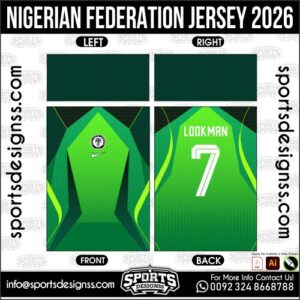 NIGERIAN FEDERATION JERSEY 2026. NIGERIAN FEDERATION JERSEY 2026, NIGERIAN FEDERATION JERSEY 2026.NIGERIAN FEDERATION JERSEY 2026, NIGERIAN FEDERATION JERSEY 2026, NIGERIAN FEDERATION JERSEY 2026 SHIRT VECTOR, NEW NIGERIAN FEDERATION JERSEY 2026 2022/23. Sublimation Football Shirt Pattern, Soccer JERSEY Printing Files, Football Shirt Ai Files, Football Shirt Vector, Football Kit Vector, Sublimation Soccer JERSEY Printing Files,