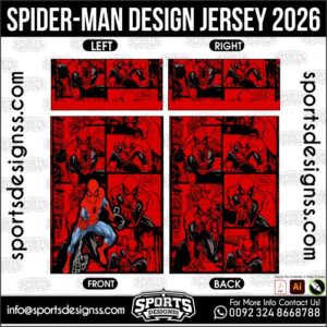 SPIDER-MAN DESIGN JERSEY 2026. SPIDER-MAN DESIGN JERSEY 2026, SPIDER-MAN DESIGN JERSEY 2026.SPIDER-MAN DESIGN JERSEY 2026, SPIDER-MAN DESIGN JERSEY 2026, SPIDER-MAN DESIGN JERSEY 2026 SHIRT VECTOR, NEW SPIDER-MAN DESIGN JERSEY 2026. Sublimation Football Shirt Pattern, Soccer JERSEY Printing Files, Football Shirt Ai Files, Football Shirt Vector, Football Kit Vector, Sublimation Soccer JERSEY Printing Files,