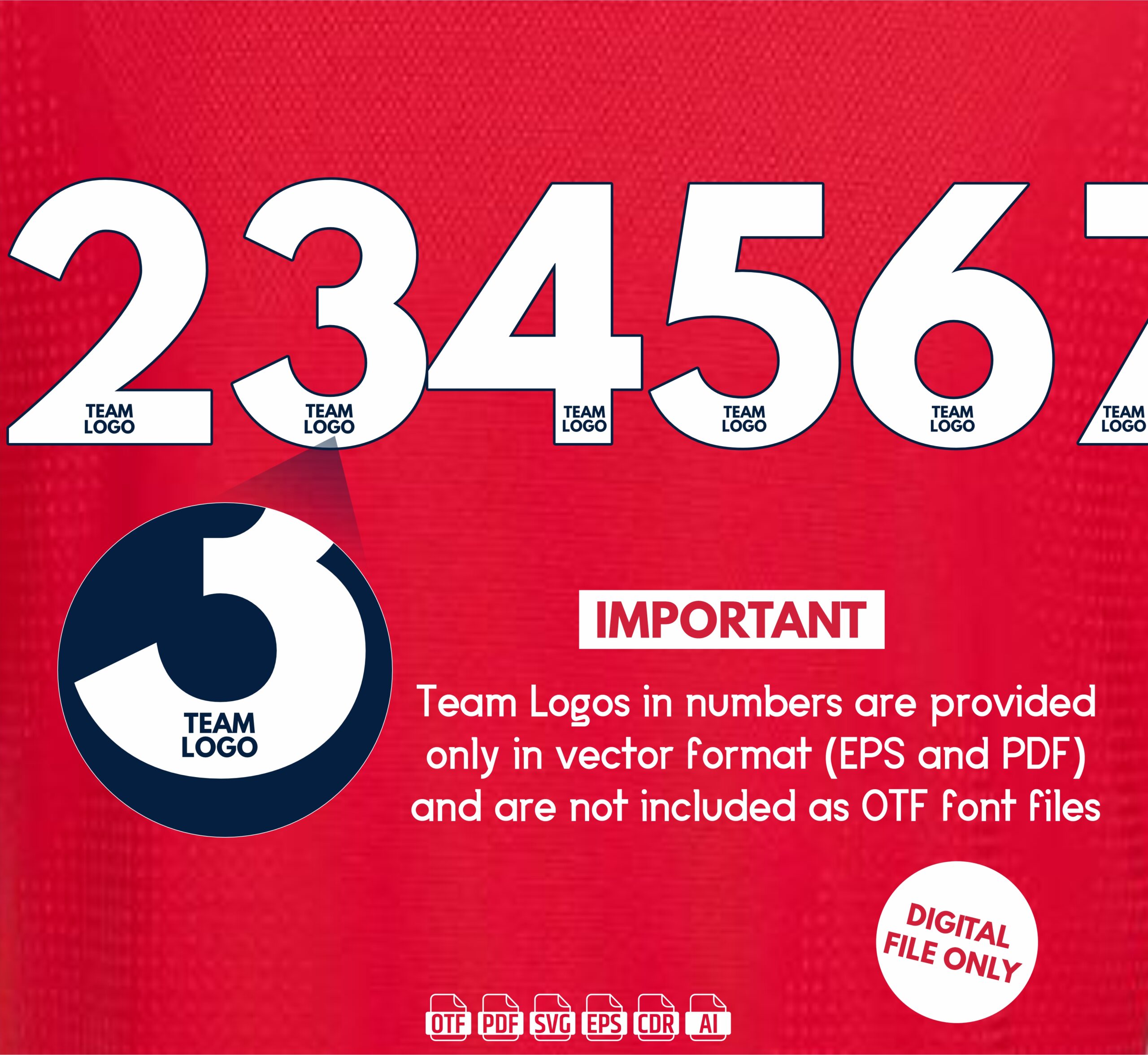 Manchester United 2026-27 Font - football jersey typeface OTF download