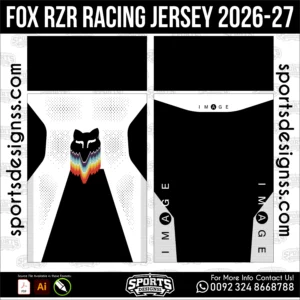 Off-Road Racing Concept Jersey 2026-27 - football shirt vector for sublimation printing