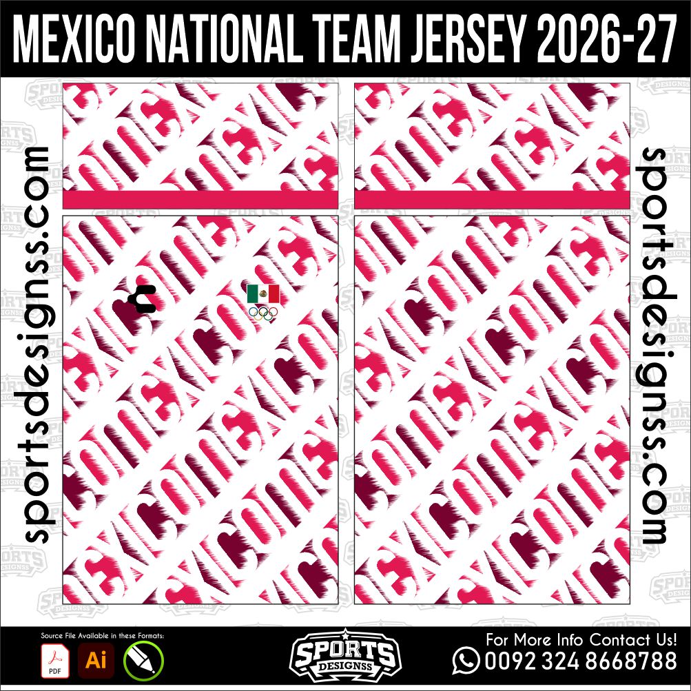 MEXICO NATIONAL TEAM JERSEY 2026-27