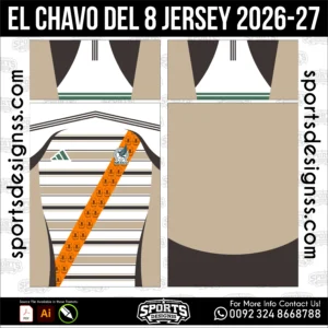 El Chavo del 8 Jersey 2026-27 Football Shirt Vector for Sublimation Printing