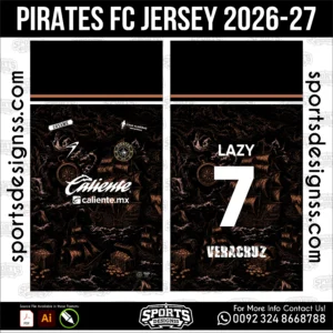 Pirates FC Jersey 2026-27 โ Football Jersey Vector